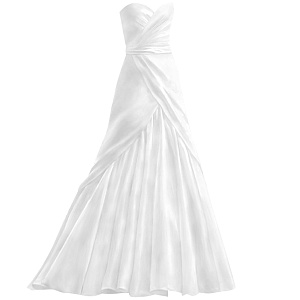 Платье длинное